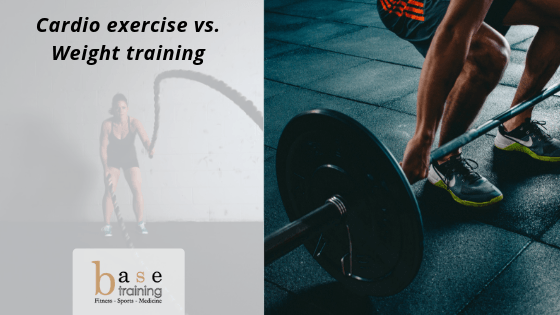 Cardio Exercise vs. Weight Training