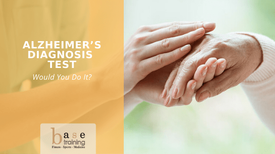 Alzheimer&#039;s Diagnosis Test - Would You Do It?