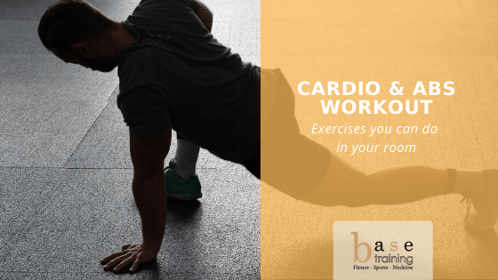 Cardio &amp; abs workout - Exercises you can do in your room